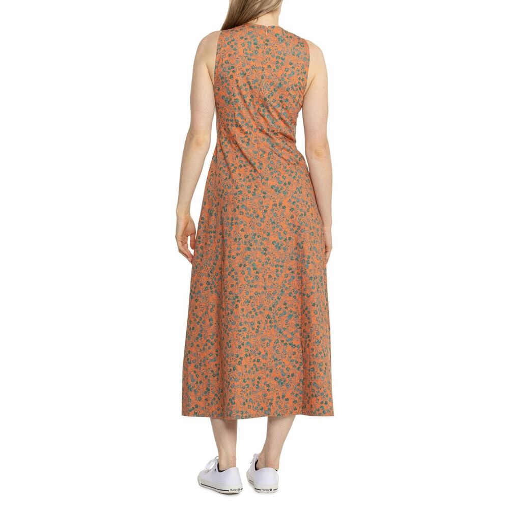 Madewell Women's Sunset Haze Sleeveless Midi Stephanie Dress Size 14 NEW - Picture 2 of 2